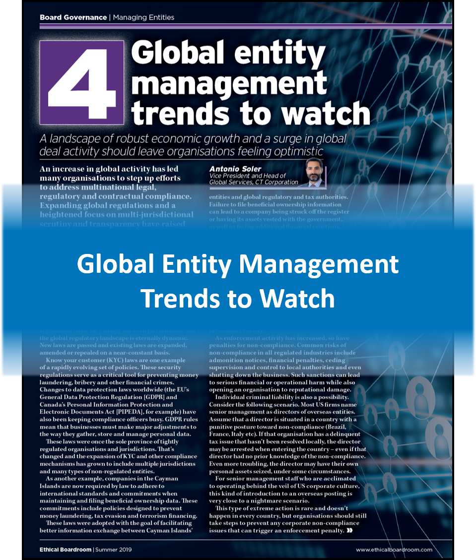 Global Entity Management trends to watch