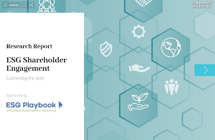 ESG Shareholder Engagement report