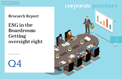 ESG in the Boardroom report