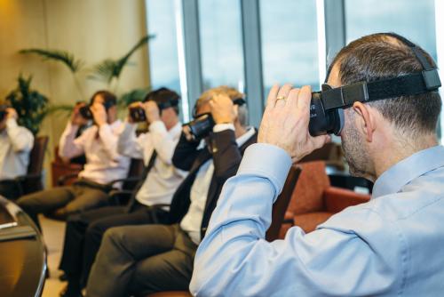 How virtual reality can be used in the boardroom