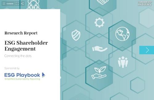 ESG Shareholder Engagement report – available now