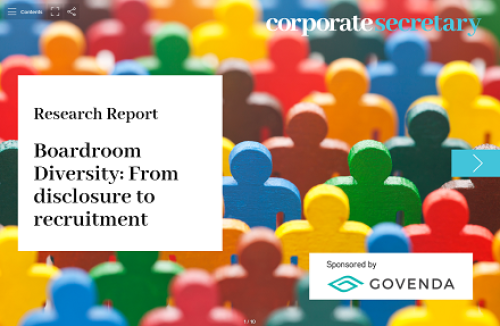 Board Diversity report – available now