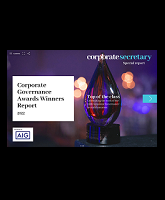 Report:       Special report: Corporate Governance Awards 2022
